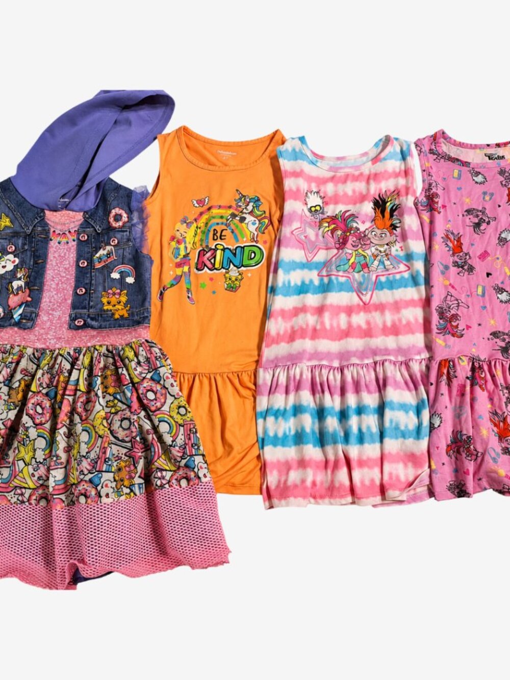 Girls Size 6 6x Dress Lot 33 PC Mixed Brands Disney Floral Party Casual - Picture 2 of 9